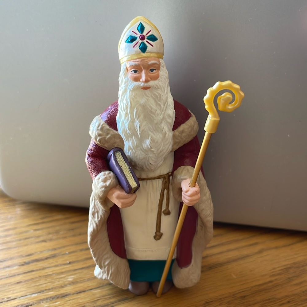 Hallmark Keepsake Ornament St Nicholas Christmas Visitors 1st in Series